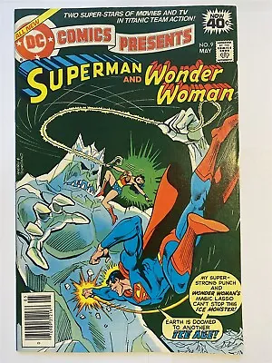 Buy DC COMICS PRESENTS #9 Superman Wonder Woman DC Comics 1979 VF/NM • 5.05£
