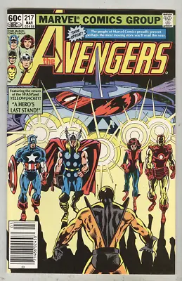 Buy Avengers #217 March 1982 NM- • 3.16£