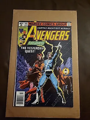 Buy Avengers #185 Origin Of Quicksilver & Scarlet Witch Newsstand MCU Marvel 1979 • 21.74£