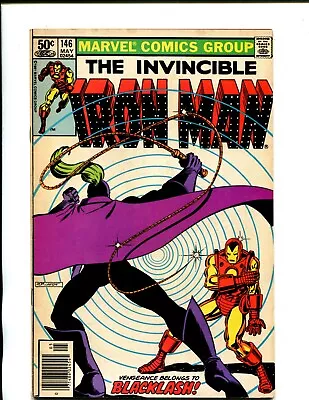 Buy Iron Man #146  1981 Blacklash • 2.38£