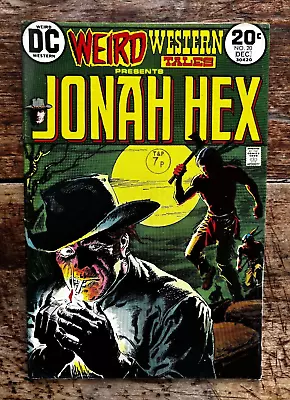Buy Bronze Age DC Comic WEIRD WESTERN TALES #20 - 1973 - Jonah Hex - FN/VFN 7.0 • 7£