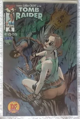 Buy Tomb Raider #4 Dynamic Forces Exclusive Gold Foil Cover - NM Condition • 20£