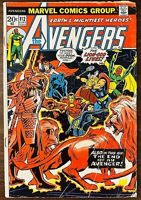 Buy Avengers (1963 Series) #112 '1st Mantis' • FR/GD Condition • Marvel Comics • 28.45£
