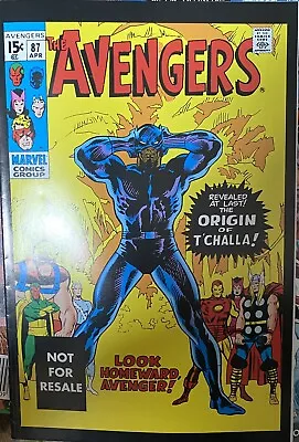 Buy The Avengers # 87 Toybiz Reprint Of Origin Black Panther Vf • 7.99£