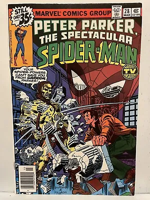 Buy Spectacular Spider-Man #28 * Newsstand * 2nd Frank Miller Daredevil * NM? *(N91) • 18.32£