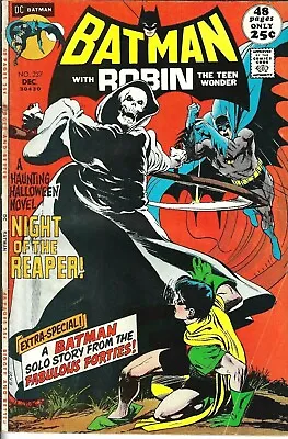 Buy Batman (1971) #237 Robin 1st Appearance Of Reaper Neal Adams KEY COMIC • 100.53£