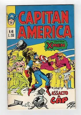 Buy 1970 Marvel Captain America #130 & X-men #45 1st App Of The Hood Rare Key Italy • 79.94£