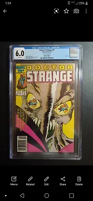 Buy Doctor Strange #81 CGC 6.0 (WP) /MARK JEWELERS/  1st App. Of Rintrah Last Issue  • 46.65£