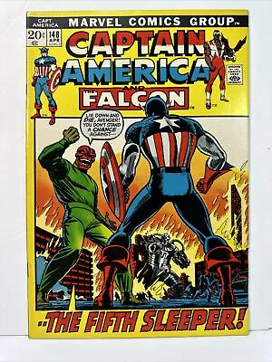 Buy Captain America #148 Red Skull Appearance Picture Frame 1972 Marvel VF/NM 9.0 • 14.24£