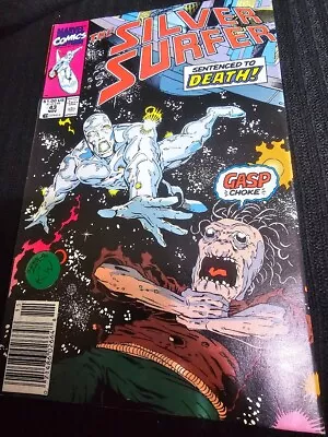 Buy Marvel Comic: Silver Surfer Volume 3 #43 November 1990 • 3£