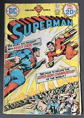 Buy Superman # 276 -Rare!- Captain Thunder DC’s Precursor To Captain Marvel/Shazam! • 19.99£