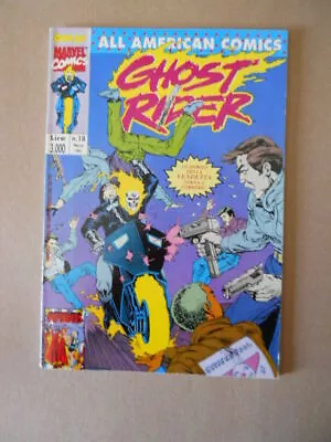 Buy 1991 All American Comics GHOST RIDER #18 Marvel Comic Art [G806] • 2.57£