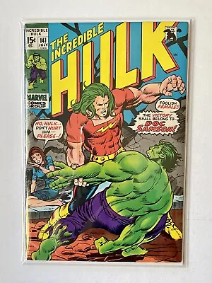 Buy Incredible Hulk #141 1971 4.5 VG+ 1st Appearance Doc Samson Herb Trimpe Art • 54.53£