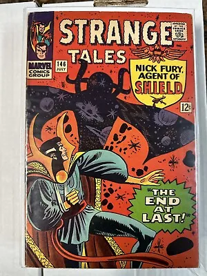 Buy Strange Tales 146-Dr. Strange Nick Fury 1st AIM Steve Ditko Mid-Grade Silver Age • 31.66£