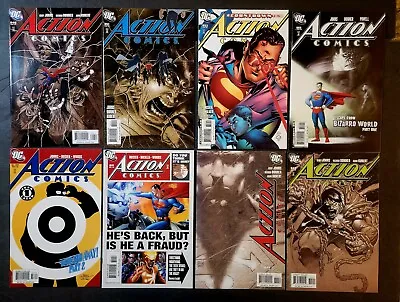 Buy Action Comics (#837 ~ #855) Superman - Lot Of 8 Dc Comics 2006 Nm- • 7.91£