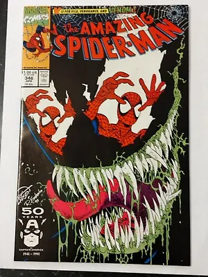 Buy AMAZING SPIDER-MAN #346 VF+8.5 Classic Erik Larsen Venom Cover UNOPENED, UNREAD. • 11.04£