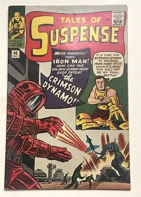 Buy Tales Of Suspense #46 Original Marvel Comic Book 1963 Iron Man • 237.47£