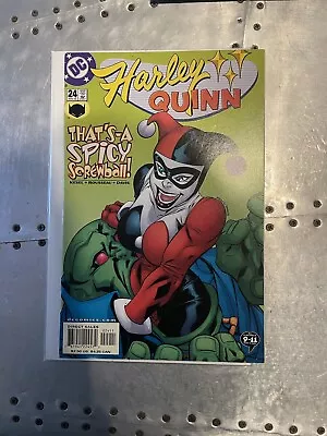 Buy Harley Quinn That’s A Spicy Screwball #24 Protective Clear Sleeve Comic Book • 12£