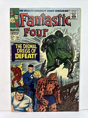 Buy Fantastic Four #58 Marvel Comics (Jan, 1967) 7.5 VF- Doctor Doom Cover Key • 118.76£