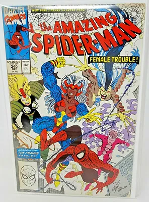 Buy Amazing Spider-man #340 Chameleon In Disguise *1990* 8.0 • 6.83£