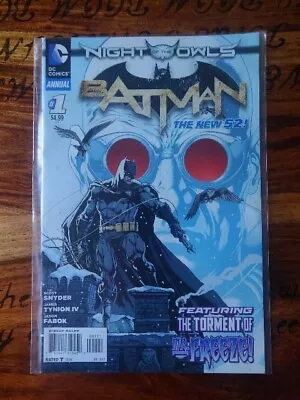 Buy Batman Annual 1 2012 1st Print DC Comics • 15£