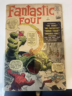 Buy FANTASTIC FOUR #1 Raw. 2 - 2.5. Pages Cream To Off White • 1,040£