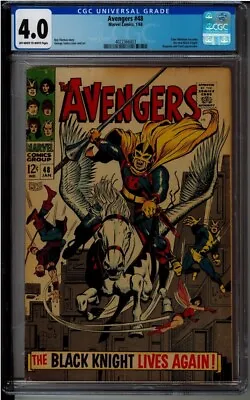 Buy Avengers 48 CGC 4.0 OW/W Pages • 159.90£