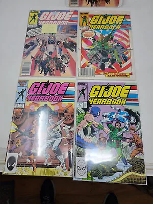 Buy G.i. Joe : A Real American Hero Yearbook #1-4 *1985* Complete Set * 4 Book Lot * • 27.87£