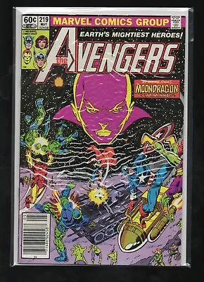 Buy The Avengers #219 Marvel Comics (1982) Newsstand 1st Series 1st Print Comic Book • 3.96£