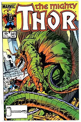 Buy Thor (1966) #341 VF/NM 9.0 Cameo Appearance Of Clark Kent • 4.01£