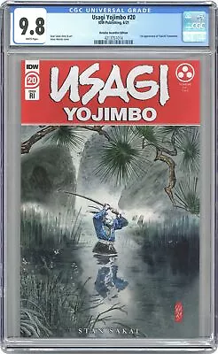 Buy Usagi Yojimbo #20RI Hervas 1:10 Variant CGC 9.8 2021 4213751014 • 131.92£