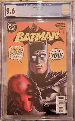 Buy Batman #638 CGC 9.8 WP NM/MT DC Comics 2005 Red Hood Revealed As Jason Todd V1 • 98.06£