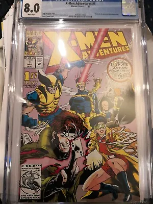 Buy Marvel Comics X-men Adventures #1 Cgc 8.0 White Pages  • 70£