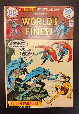 Buy World's Finest Comics #222 Superman Vs Batman DC Comic Book Series 1974 • 9.99£