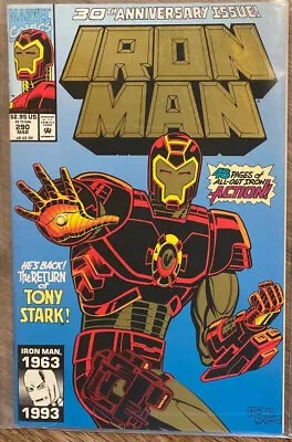 Buy Iron Man 30th Anniversary Issue #290  1993 Marvel Comics The Return Of Stark • 8£