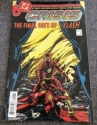 Buy Crisis On Infinite Earths 8 Death Of Flash (Barry Allen) (1985) Comic Book • 7.24£