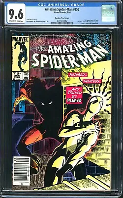 Buy Amazing Spider-man #256 Newsstand Canadian Price Variant Cgc 9.6 1st App. Puma • 138.53£