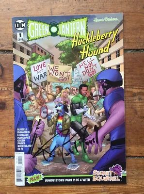 Buy Green Lantern Huckleberry Hound 1 Signed Mark Russell W/photos Cover A Nm Unread • 7.99£