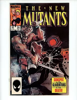 Buy New Mutants #29 Comic Book 1985 VF- Direct 1st App Strong Guy • 4.79£