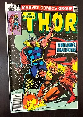 Buy THOR #306 (Marvel Comics 1981) -- Bronze Age Superheroes -- VF • 5.37£