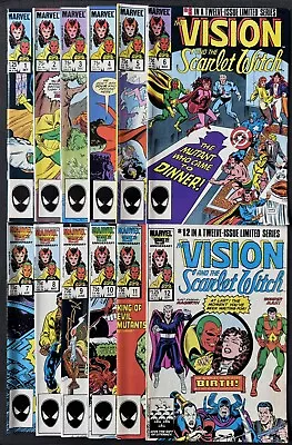 Buy Vision And The Scarlet Witch #1 2 3 4 5 6 7 8 9 10 11  12 Wiccan Speed VF To VF+ • 37.95£
