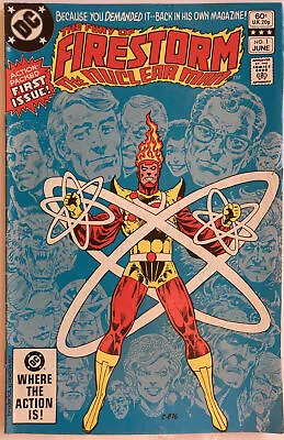 Buy The Fury Of Firestorm The Nuclear Man Vol.1 #1 June 1982 FIRST ISSUE COLLECTIBLE • 14.99£