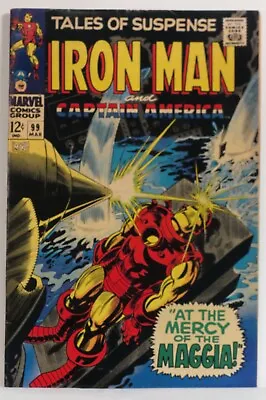 Buy Tales Of Suspense #99 - Marvel 1968 Vf Iron Man, Capt. America • 79.02£