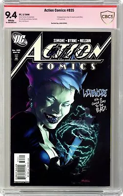 Buy Action Comics #835 CBCS 9.4 SS Bryne 2006 18-3BB3BB9-001 1st Livewire In DCU • 208.16£