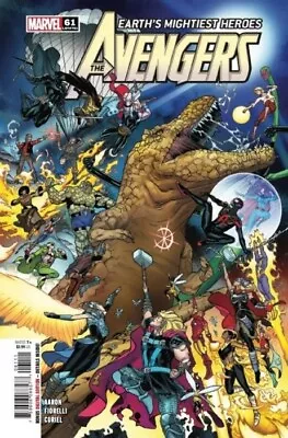 Buy Avengers #61 Marvel Comics Javier Garron Regular Cover Near Mint • 3.13£