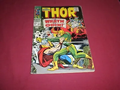 Buy BX6 Thor #147 Marvel 1967 Comic 4.5 Silver Age THOR VS LOKI BATTLE COVER! • 16.01£