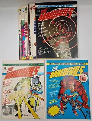 Buy The Daredevils #1-11 Complete Set With Posters RARE - UK Marvel Bundle • 41£
