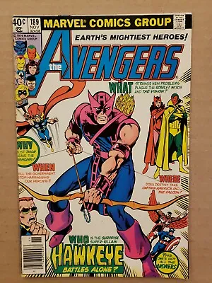 Buy The Avengers #189 Classic Cover FN • 5.62£