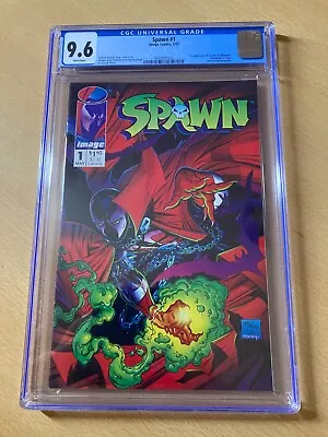 Buy Spawn 1 (1992) - Image Comics Key 1st Spawn - CGC 9.6 NM+ • 85£