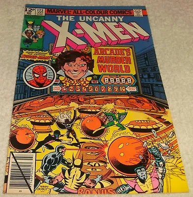 Buy Marvel Comics Uncanny X- Men Vol 1 # 123 F+/vf- Uk Price Variant • 15.99£
